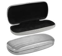 Hifot Funda Gafas Rigida, Aluminio Organizador de Gafas, Metal Funda Gafas de Sol, Estuche Gafas para Mujer Hombre