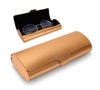 Hifot funda rígida gafas Aluminio, metal funda Gafas lectura, Estuche Gafas para mujer hombre