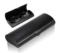 Hifot funda rígida gafas Aluminio, metal funda Gafas lectura, Estuche Gafas para mujer hombre