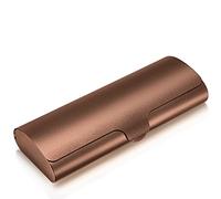 Hifot funda rígida gafas Aluminio, metal funda Gafas lectura, Estuche Gafas para mujer hombre