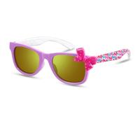 Hifot Gafas Sol Niña, Protección UV400 Gafas de Sol Niña 3 Años a 10 Años, Diseño Divertido Ideal para Vacaciones Playa Verano Excursión Salidas Fiestas de Cumpleaños