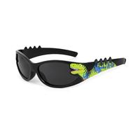 Hifot Gafas Sol Niño del Dinosaurio, Dinosaurio Gafas de Sol Niño 3 Años a 10 Años con Protección UV para Playa Salidas Ciclismo Fiestas de Cumpleaños