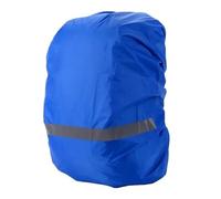 HIFRQVVC Funda para Mochila, Mochila Reflectante Cubierta for la Lluvia, Paquete de 2, Multicolor, 10L-70L, for Ciclismo Deportivo al Aire Libre(Blue S)