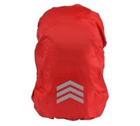 HIFRQVVC Funda para Mochila, Mochila Reflectante Funda Lluvia Ajustable Prueba Ultraligera Multicolor(Red 45-55l)