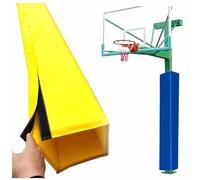 HIFRQVVC Protector Envolvente para Baloncesto, Cubierta, El cojín Cuadrado del Choque de Poste for la portería Baloncesto Multicolor 2x2 a 13x13 avanza a Prueba Agua(Yellow,3"x3"(8x8cm))