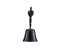 HIFRQVVC Suministros budistas Campanas de latón con manivela Campanas Feng Shui Campanas taoístas Campanas taoístas Jingangling(Black)