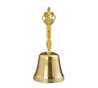 HIFRQVVC Suministros for electrodomésticos Campana de manivela Campana taoísta Antigua de latón Adornos de Campana de Buda for el hogar