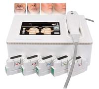 HIFU Ultrasound Lifting Machine, HIFU Face Lifting Device,Firming, Reducing Fine Wrinkles, Wrinkle Removal, Face and Body Shaping, 5 Heads(1.5mm, 3.0mm, 4.5mm, 8.0mm,13.0mm), Safe and Painless