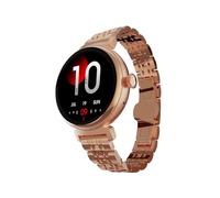 HiFuture Aura Reloj Inteligente Mujer, Pantalla AMOLED de Acero Inoxidable de 1,04pulgadas, Monitor de frecuencia cardíaca, Resistente al Agua IP68 smartwatch para Android e iOS (Oro)