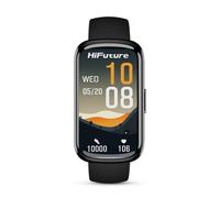 HiFuture EVO 2 Bluetooth 1,47" IPS Negro IP68 Pulsómetro SpO2 Multideporte 7 días