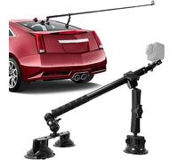Higatful Kit de soporte de ventosa para Insta360 ONE X3 X2 X RS R GO 2 3, soporte de ventosas con palo selfie de 120 cm compatible con GoPro Hero 11 10 9 8 7