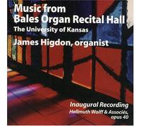 Higdon, James - Music from Bales Organ Recital Hall