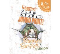 Higgins Word Search - Bunnies & Baskets Edition: Small Pet Word Search for Seniors with 100 Puzzles of Rabbits Hamsters and Guinea Pigs for Cognitive Health and Relaxation
