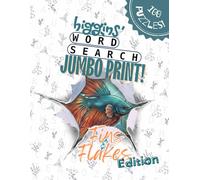 Higgins Word Search - Fins & Flakes Edition: 100 Wordsearch Puzzles of Saltwater and Freshwater Fish for Seniors Tropical Fish Word Search for Adults Stress Relief and Focus Jumbo Print