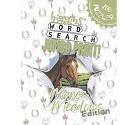 Higgins' Word Search - Manes & Meadows Edition: 100 Wordsearch Puzzles for Horse Lovers with Thoroughbreds Pony Breeds and Equestrian Trivia Jumbo Print Brain Games for Adults and Seniors