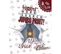 Higgins Word Search - UK & Union Jack Edition: 100 Puzzles UK Word Search for Seniors of British Heritage Royal History and UK Landmarks in Jumbo Print Brain Games for Adults and Anglophiles