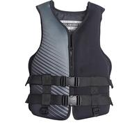 High Buoyancy Unisex Adult Kayak Vest, Portable Lightweight Comfortable Breathable Adjustable Safety Vest for Kayaking, Fishing, Surfing, Sailing, Boating, Paddle Boarding(Black,S)