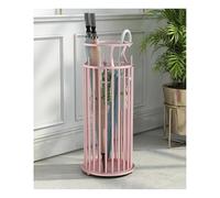 High Capaci Lar - Paragüero redondo de metal, soporte para paraguas para entrada de negocios, hotel, tiendas minoristas y diseño Ele (color 1)