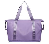 High-capacity Wet Separation Travelling Bag, 2024 New Large Capacity Travel Bag, Portable Double Layer Wet Separation Capacity Traveling Duffel Tote Bag (H,One Size)