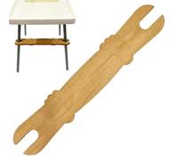 High Chair Foot Rest - Wood Adjustable Wooden Universal Non-Slip Footrest