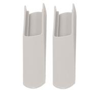 High Chair Safety Extension Feet Pad Set - Non-Slip Anti-Tip Leg Inserts | | 2-Piece Extended PVC Safety Footing Pad Set, Anti-Tip & Non-Slip Stability On Hard Floors, Custom Precision Fit (5.51x1.97 In