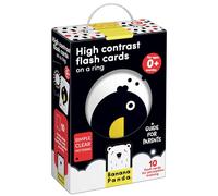 High Contrast Flash Cards on a