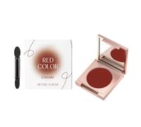 High Coverage Concealer, Uniform Creaminess, Face Makeup, Professional Makeup Palette Of Concealers Colour Correcting Palette, Dark Circles, Blemishes, Scars, Fine Lines.5g (Red)