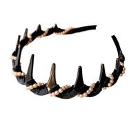 High Cranium Hair Bands for Women, Vintage Style Headbands with Teeth Grip for Gym, School, Sports, Work, Dating, Wedding, Running, Travel, Party, Birthday, 5.51x5.51 Inches