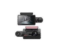 High-definition 3-inch screen front and rear dual-lens night vision driving recorder in the car