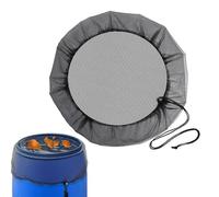 High-Density Rain Barrel Mesh Screen - Premium All-Weather Debris Guard