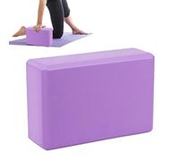 High Density Yoga Blocks - Soft Non-Slip Foam Brick | Eco Friendly EVA Foam 23x15x7.6cm Lightweight 120g Supportive Yoga Accessory for Fitness Stretching, Beginner to Pro, Multiple Color