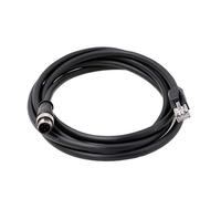 High Flex M12 4 pines D-Code macho a RJ45 Cable blindado Cat6 Maquinaria Industrial Cámara Red Robot Encoder Sensor (2m)