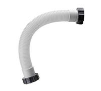 High Flows - Manguera de filtro de piscina de 3,8 cm, tubo flexible de polietileno de 40 cm, para una circulación eficiente del agua, diseño de bombas de filtro