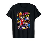 High Flying Eagle Basketball Graffiti Sports Art Design Camiseta gráfica económica, Hombre, Negro, XL