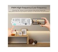 High Frequency PWM Controller Wifi Alexa Tuya Assistance 2 in 1 Single Color LED Strip Controller