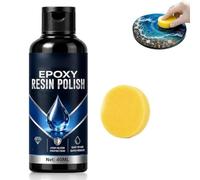 High-Gloss Epoxy Resin Polish,Epoxy Polishing Compound with Sponge，1Set