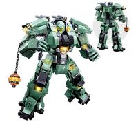 HIGH GODO Juego de bloques de construcción de robot transformador, 542 piezas de destrucción de la ciudad guerrera de acción Mech, kit de construcción de modelo de robot genial, regalo para niños y