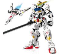 High Godo Transforming Robot Building Juego para adultos 2 en 1 City Warrior Mech & Fighter Jet Building Toy Model 952 PCS Creative Collectible Regal
