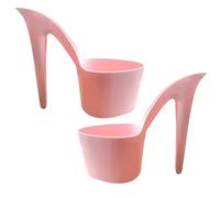 High Heel Plant Pot - Desktop Suculent Flower Planter, Lady Shoe Shaped Decorative Pot | Craetive Home Accessory, Balcony Décor, Living Room Display, Garden Ornament, Indoor Plant Container, Tabletop