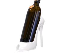 High Heel Wine Holder, Wine Bottle Holder Shoe Red, Black High Heel Shaped Wiine Bottle Holders Shoe, 8 Inch Tall Gift Basket Accessories, Single Wiine Bottles Holdeer For Wedding Party Home Decor