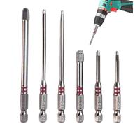 High Magnetic Screwdriver Drill Bit Set - Precision Repair for DIY Electronics | S2 Steel Bits with Magnetic Holder, Hex Shank Quick Change Compatible Driver Tool Case