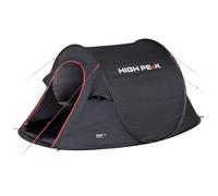 Tienda instantánEa con techo simple 3 personas negra Vision 3 High Peak