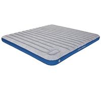 High Peak 40047 Cama Hinchable, Gris Claro/Azul, 210 x 185 x 20 cm