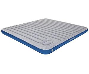 High Peak 40047 Cama Hinchable, Gris Claro/Azul, 210 x 185 x 20 cm