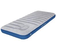 High Peak Cama Hinchable Unisex Cross Beam Single extralarga con Bomba de pie integrada y función Antideslizante, Transpirable, Resistente, Parte Superior Suave, para Interior y Exterior
