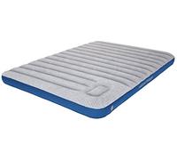 High Peak Cama Hinchable Unisex Cross Beam Single extralarga con Bomba de pie integrada y función Antideslizante, Transpirable, Resistente, Parte Superior Suave, para Interior y Exterior