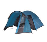 High Peak Tessin 4 Tienda, Azul/Marrón Oscuro, 250 x 365 x 170/165 cm