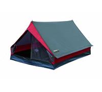 High Peak Tienda, Zelt Minipack, Grau/Rot, 10053, 2 Personen, Gris/Rojo, 190 x 120 x 95 cm