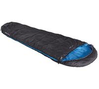 High Peak TR 300 Saco de Dormir, Gris Oscuro/Azul, 230 x 85/55 cm