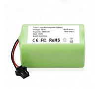 High Performance 2800mAh 14.4V Rechargeable Li-Ion Battery, Compatible with Eufy RoboVac 11S/12/15C MAX/30C MAX, Ecovacs N79S, Long Working Time Robotic Vacuum Battery